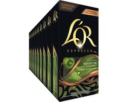 L'OR Espresso Hazelnut Koffiecups - 10 x 10 capsules