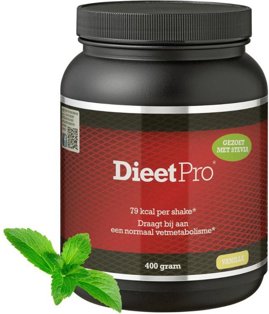 Dieet Pro Shake Stevia Vanille