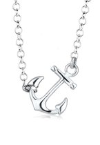 Elli Collier pour femme Anker ancre maritime en Argent sterling 925