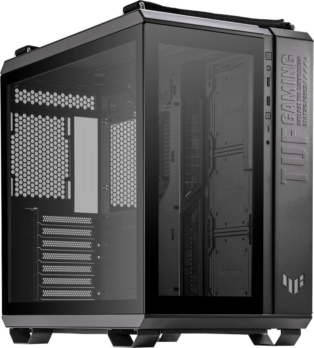 Asus Tuf Gaming Gt502 Zwart - Pc-Behuizing - Tower - Atx - Micro-Atx - Mini-Itx - afbeelding 4
