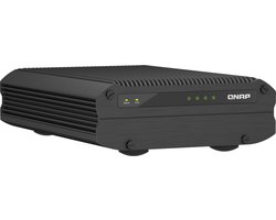 QNAP TS-I410X NAS Tower Intel Atom® x6425E 8 GB 0 TB QNAP QTS Zwart