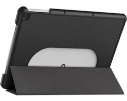 Just in Case tablet Hoes geschikt voor Google Pixel Tablet - TriFold Bookcase - Zwart
