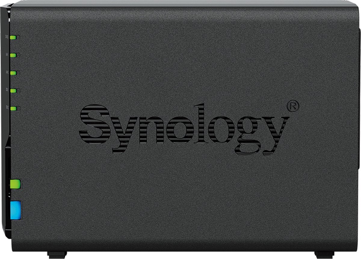 Bol.com Synology DS224+ - NAS - 2 bays - 0TB - SATA 6Gb/s - 2 GB DDR4 - Gigabit Ethernet aanbieding