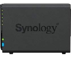Synology DS224+ – NAS – 2 bays – 0TB – SATA 6Gb/s – 2 GB DDR4 – Gigabit Ethernet