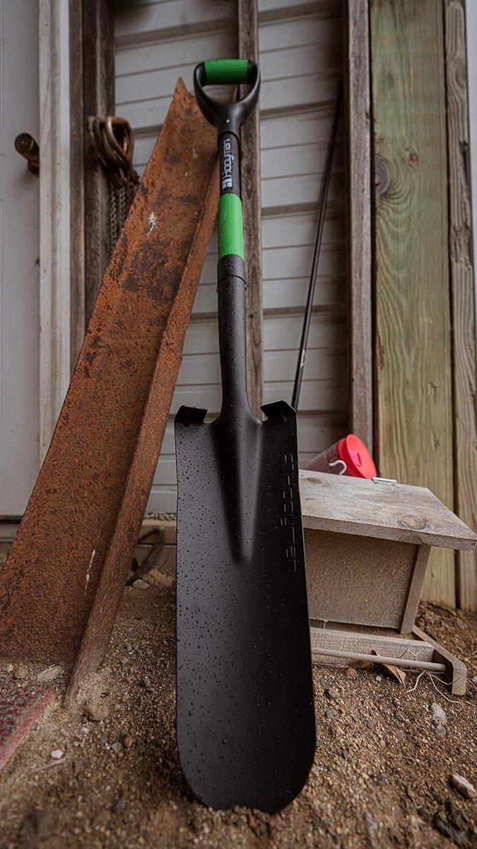 Schep met robuuste constructie - ergonomische antislip handgreep - extra grote treden - tuinieren - landbeheer Shoval van Shoval — afbeelding 5