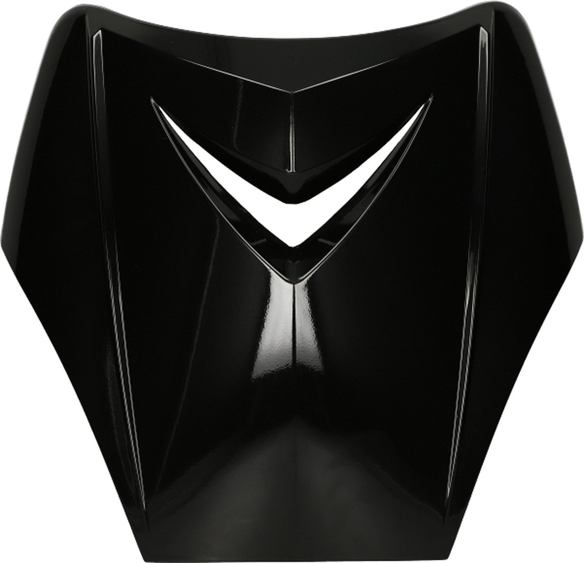 Voorscherm boven voor Peugeot Vivacity glans zwart (bouwjaar tot 2008)
