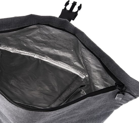 Koeltas Rugzak Grijs 15 l - Lunchtas - Koeltasje - Geïsoleerde - Koelbox van KOEL — afbeelding 4