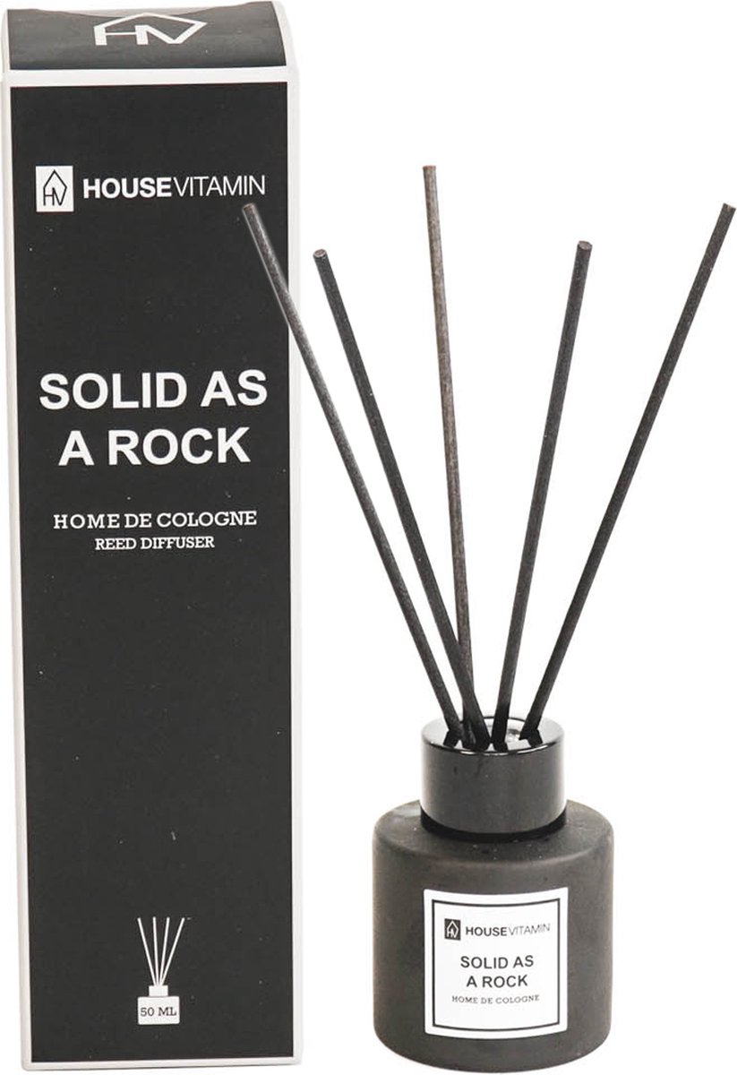 Housevitamin Home de Cologne Geurstokjes - 50 ml - Solid as a rock