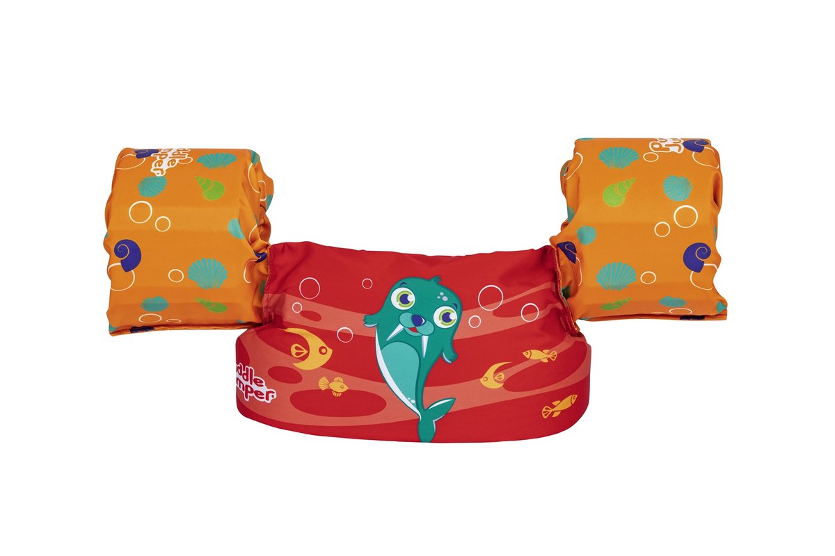 Bestway Puddle Jumper Stoffen Deluxe - Verstelbare zwembandjes voor kinderen - Draagkracht 15 - 30 kg - Maat one size