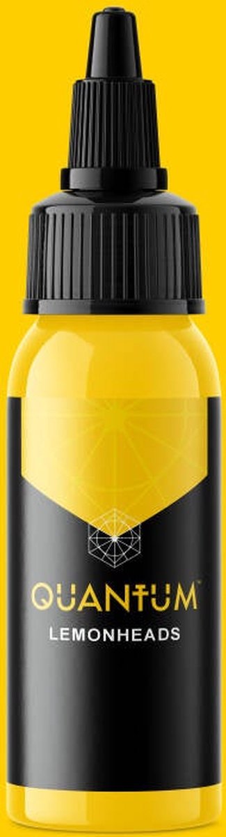 Quantum Ink REACH Gold Label - Lemon Heads | Premium Professionele Tattoo Inkt | Reach & Vegan | Stick en Poke | Handpoke Tatoeage Inkt | Tattoo set | PMU | Permanente Make-up | Geschikt voor Machine Cartridges & Needles | Liner | Shader