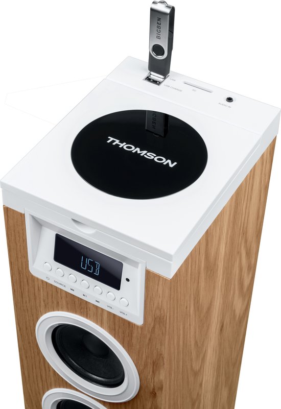 Thomson - Multimedia Speaker + CD-speler - Cosy Wit van Thomson — afbeelding 2