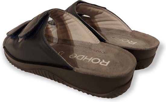 Rohde Slippers 1940 Blauw Zacht Voetbed bol