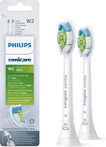 Bol.com Philips Sonicare W2 Optimal White HX6062/10 - Opzetborstel - 2 stuks aanbieding