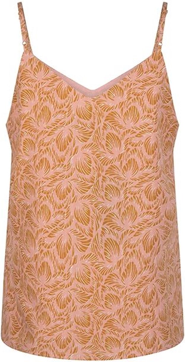 Top Jamie | Peach leaves print