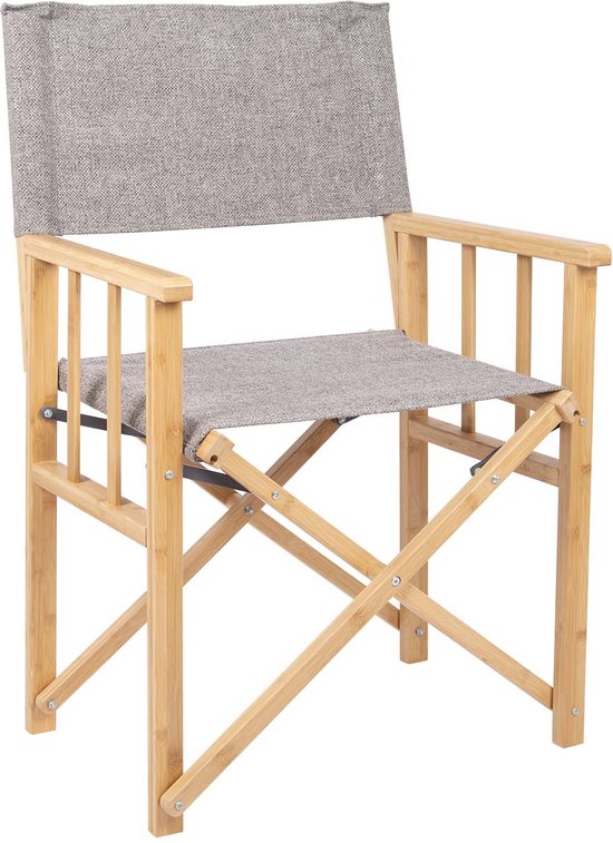 Bo-Camp - Urban Outdoor - Regisseursstoel - Chichester - Grijs van Bo-Camp — afbeelding 5