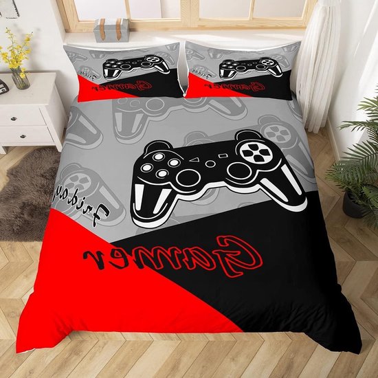 2/3-delige beddengoedset, gamepad voor kinderen