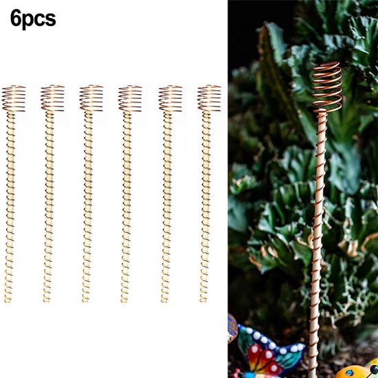 Elektrocultuur Tuinieren Antenne Maken Set Pure Koperdraad, Stevige Houten Stakes, DIY Coil Winding Jig (klein