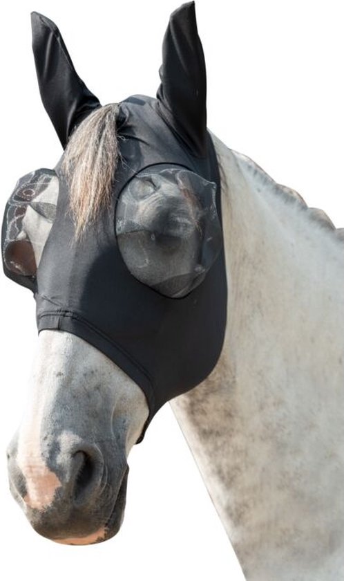HKM Volwassenen Rijlaarzen Heren Lang/Breed - Zwart Met Elastisch Inzetstuk
