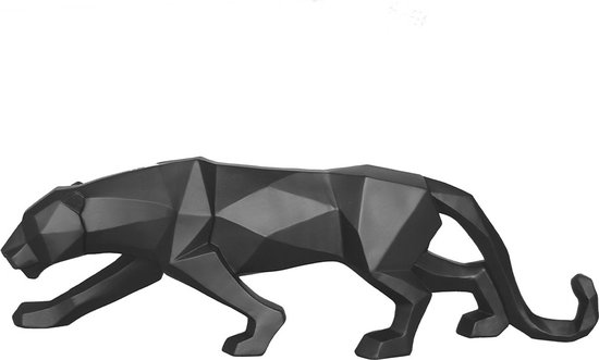 Present Time - Beeld Origami Panther - Zwart