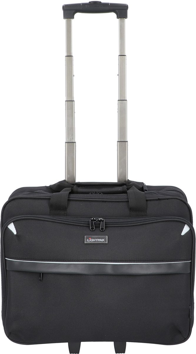 Lightpak business trolley - XRAY - polyester - zwart - JU-46099