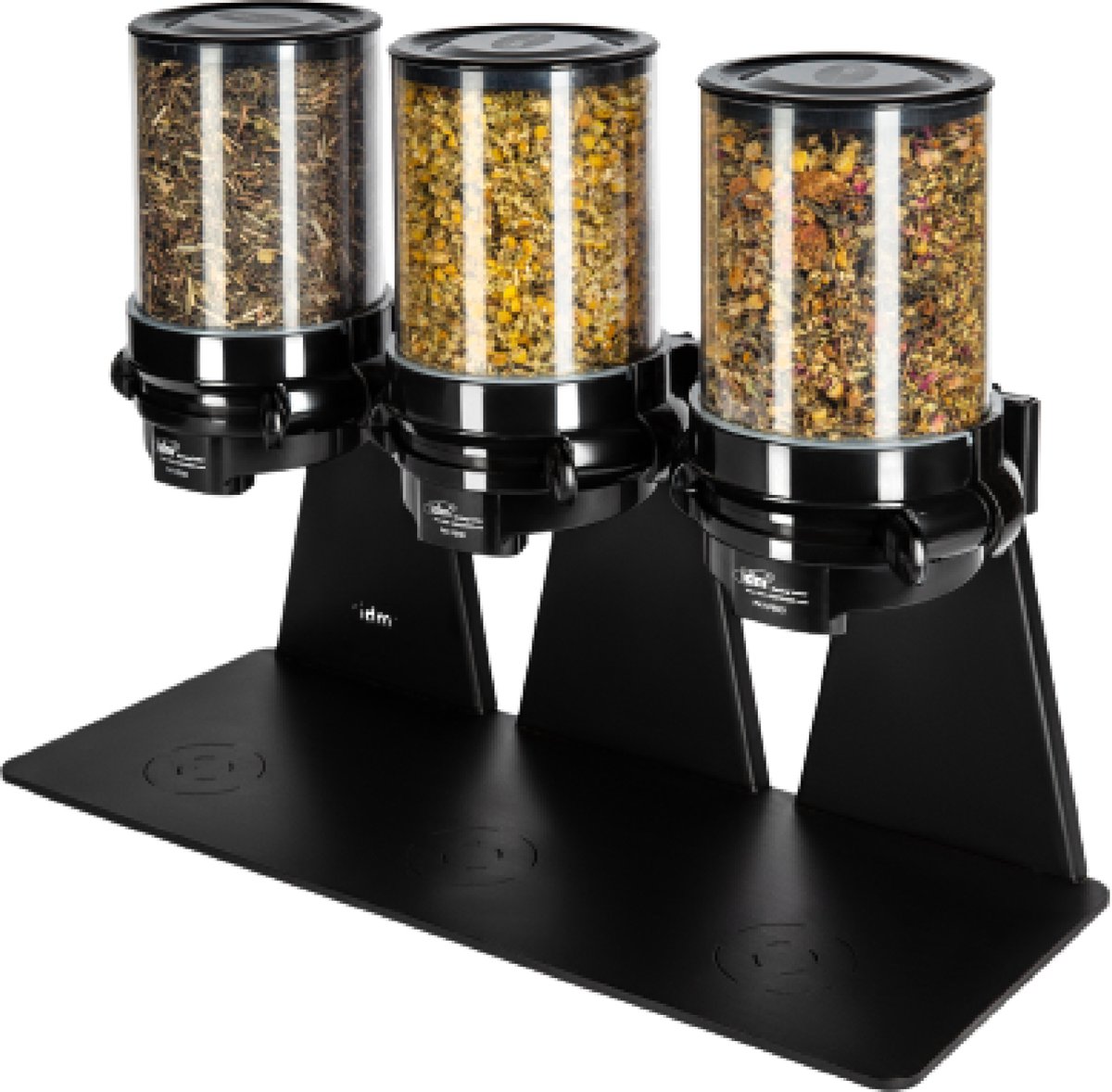 Distributeur de céréales - Royal Catering - Contenance : 3 x 3 x 1,5 l Distributeur de céréales - Royal Catering - Contenance : 3 x 3 x 1,5 l