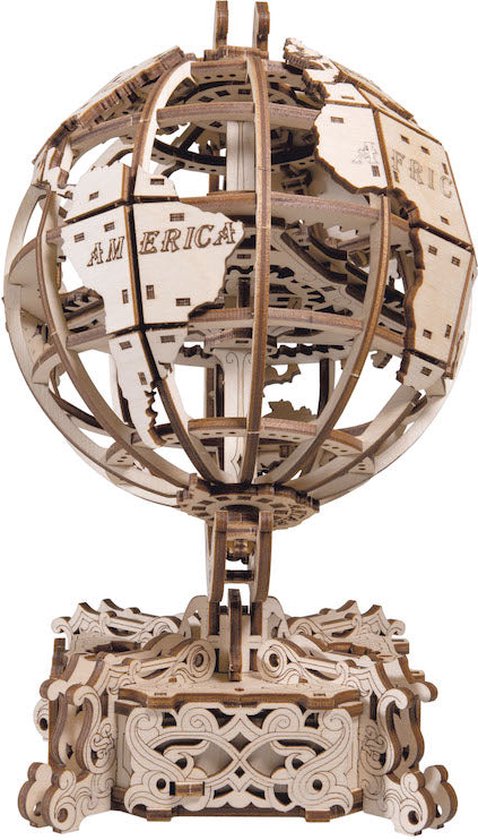WOODEN.CITY World Globe Puzzle 3D 321 pièce(s) Sphérique