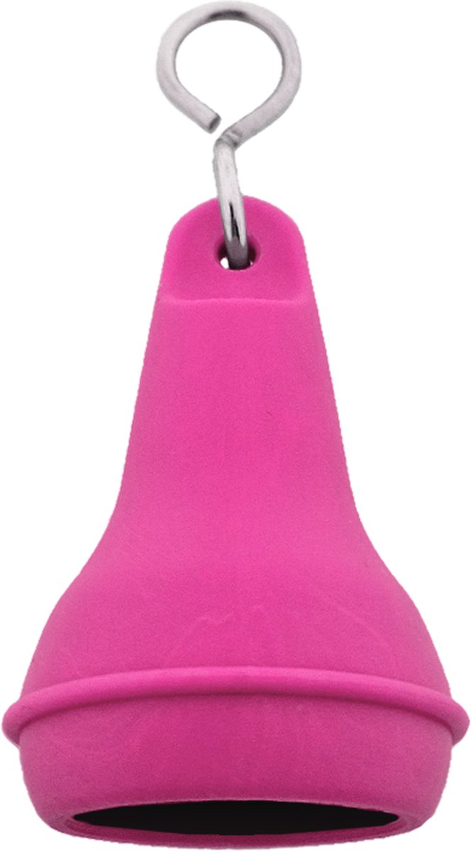 CombiCraft Hotel sleutelhanger Mayfair met open onderkant 41x70mm roze - 50 stuks