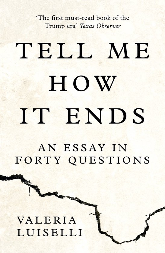 TELL ME HOW IT ENDS An Essay in Forty Questions - cover