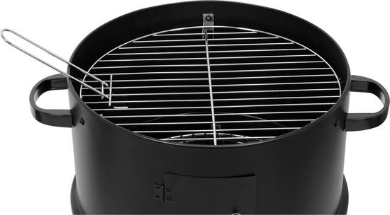 LUND Smoker Verticale Rookoven 80 cm Smoker Barbecue met Dubbele Kamer, Thermometer & Luchtregeling van Merkloos — afbeelding 2