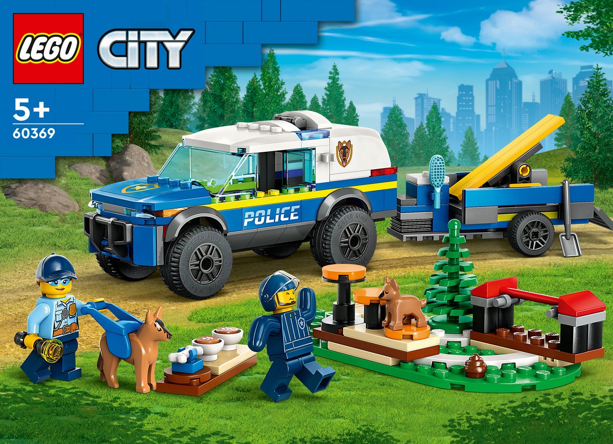 LEGO City Mobiele training voor politiehonden Set - 60369 — afbeelding 23