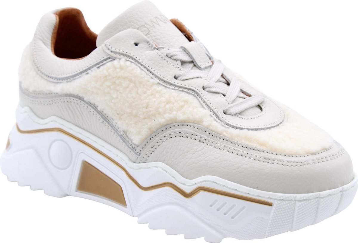 Dwrs - Schoenen - Creme - Vrouwen - Maat 37 -