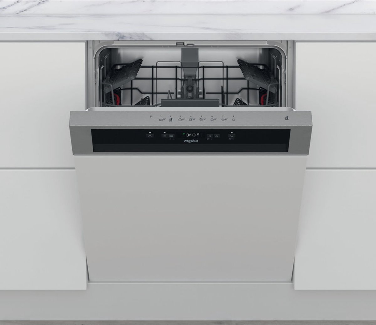 Whirlpool WBC 3C26 X / Inbouw / Half geĂŻntegreerd / Nishoogte 82 - 90 cm