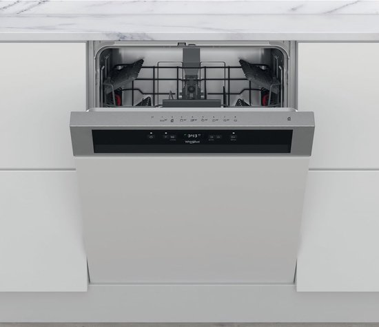 Whirlpool WBC 3C26 X - Half geïntegreerde vaatwasser