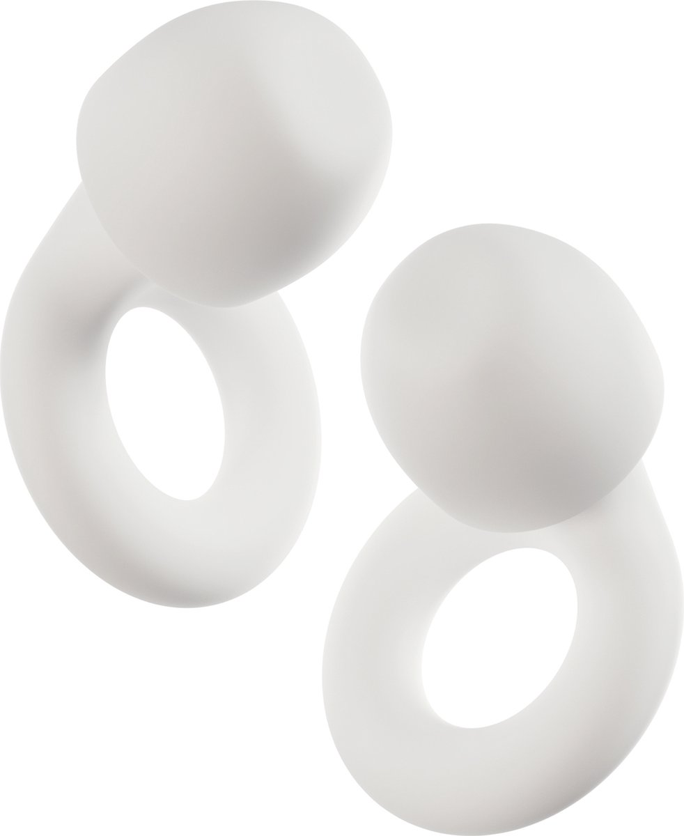 Goedkoopste Loop Quiet 2-oordopjes – Supercomfortabele herbruikbare geluidsdempende oordopjes voor slaap, diepe concentratie, gevoeligheid voor geluid en reizen | Flexibele gehoorbescherming | 24 dB (SNR) demping