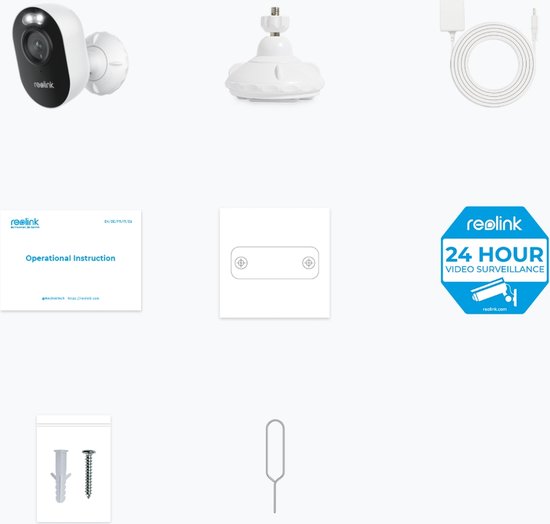 Reolink Lumus Series Lumus-serie E430 - 4 MP buitencamera, 2,4/5 GHz wifi, detectie van personen/voertuigen/dieren, nachtzicht in kleur van Reolink — afbeelding 4