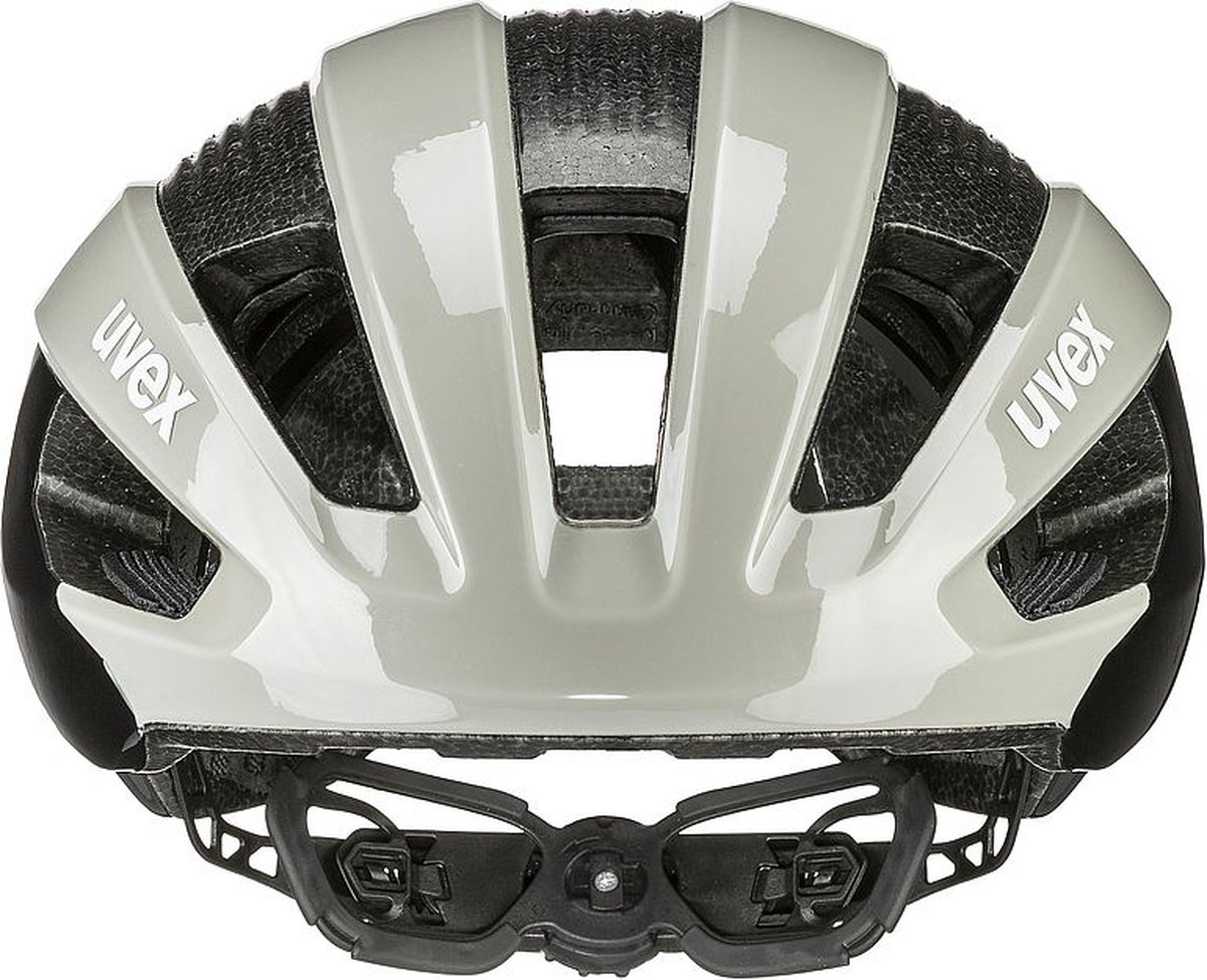 uvex Rise Fietshelm Sand / Black - Unisex - maat 56-60 – foto 3