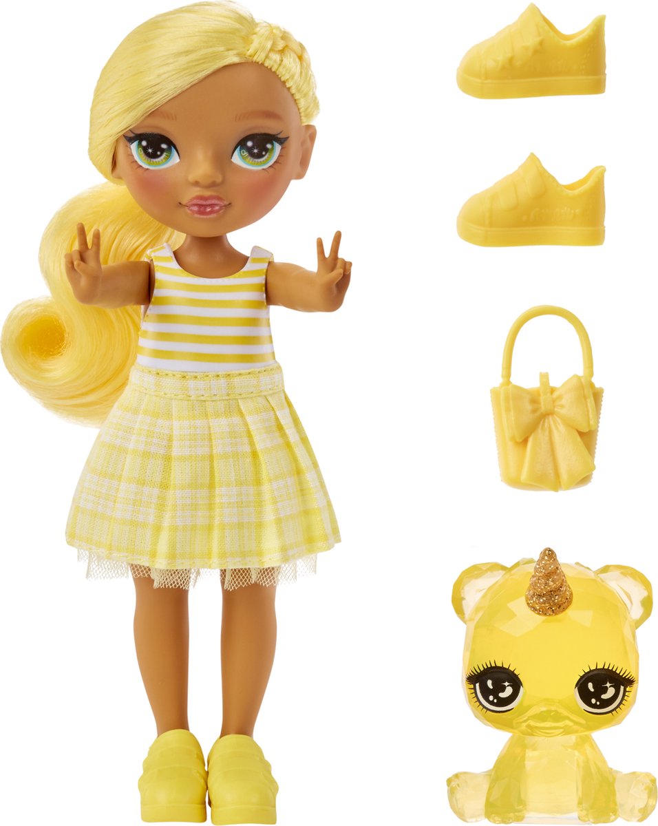 Rainbow High Littles minipop - Daisy (geel) — afbeelding 5