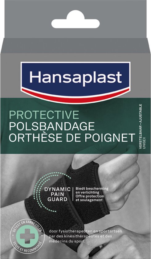 Foto: 3x hansaplast sport verstelbare neopreen polsbandage