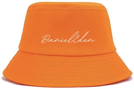 DanielEden Bucket Hat - Vissershoedje - Feesthoed - Oranje - EK2024 - Voetbal - Nederlands Elftal - Festivalhoed