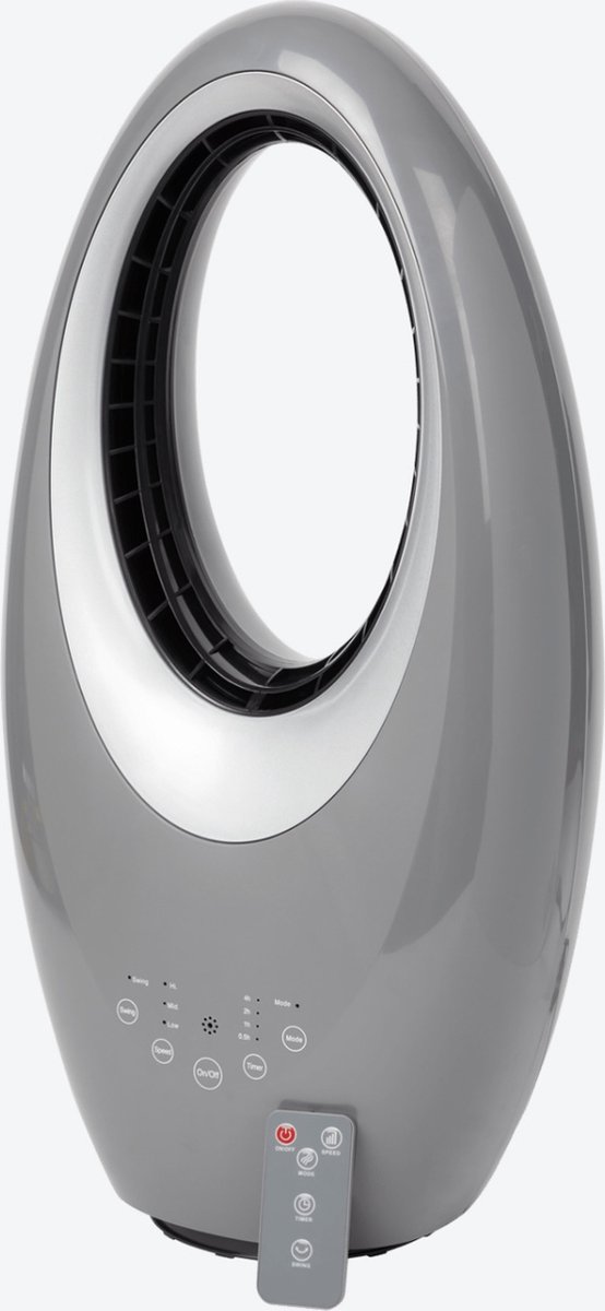 Bladloze ventilator - Geen blad- Ventilator - Met aanraakbediening en inclusief afstandsbediening