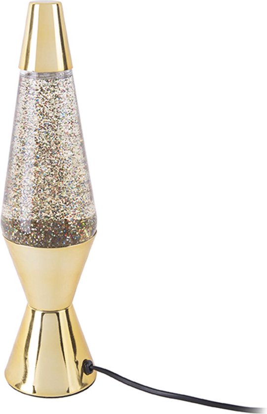 Leitmotiv Glitter - Tafellamp - IJzer - Ø10 x 37 cm - Goud