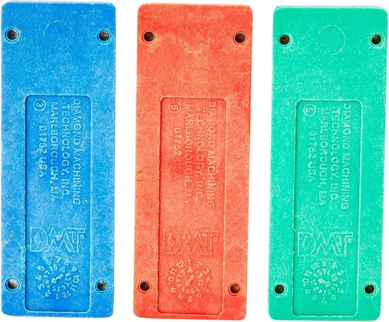 Swix Diamantvijlen Set – 3 Stuks, 100 Mm, Korrel 200 (grof), 400 (medium), 600 (fijn) – Voor Scherpe Randen En Precisiewerk