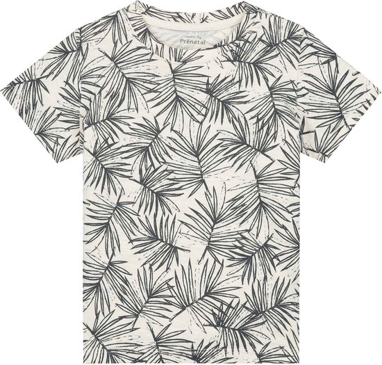 Prénatal peuter T-shirt - Jongens - Dark Off-White - Maat 98