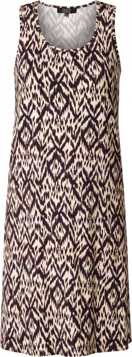 ES&SY Marlie Dresses - Black/Multi-Colour - maat 42