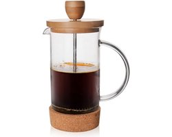 Cafetiere Glas 400 ml - French Press Koffiezetapparaat - Koffiemaker - Koffie - Koffiepot - Theepot