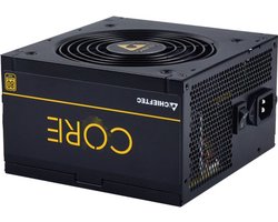 Chieftec Bbs500S 500W Atx-Voeding Voor Pc-Gaming 80Plus Gold Apfc