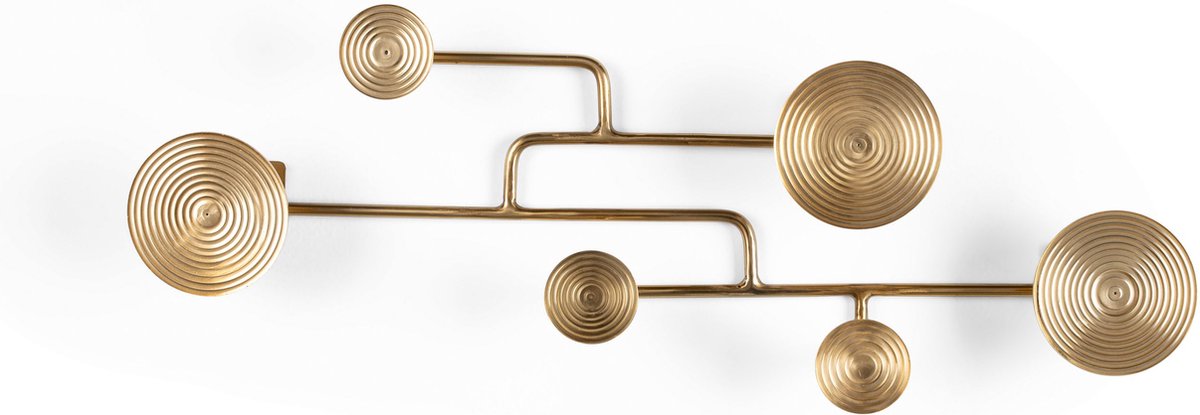 Bold Monkey Hypnotising Wandkapstok Goud