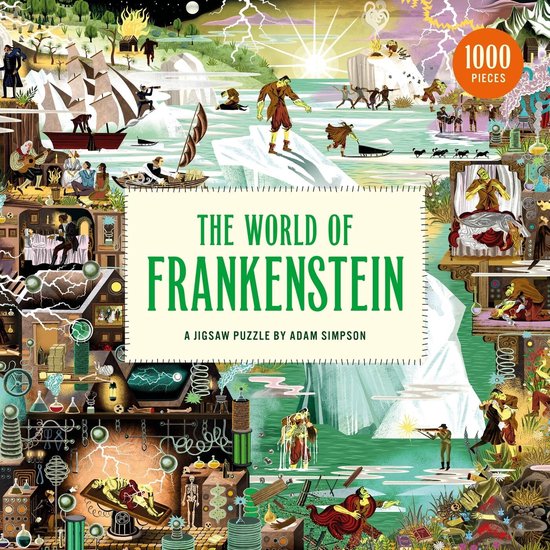 Foto: The world of frankenstein a jigsaw puzzle by adam simpson