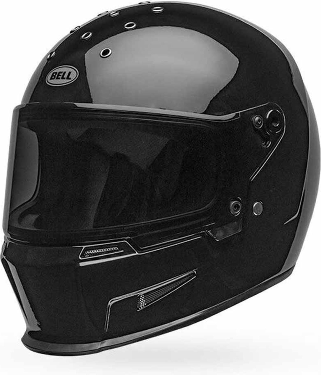 Bell Eliminator Black Full Face Helmet M - Maat M - Helm