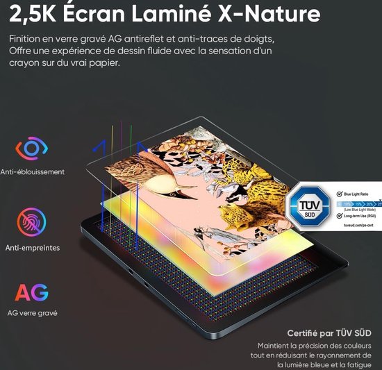 XPPen - Artist Pro 16 (Gen 2) - Tablette graphique avec écran 16 pouces 2K QHD - X3 Pro 16K Levels Chip Pen - Première mondiale